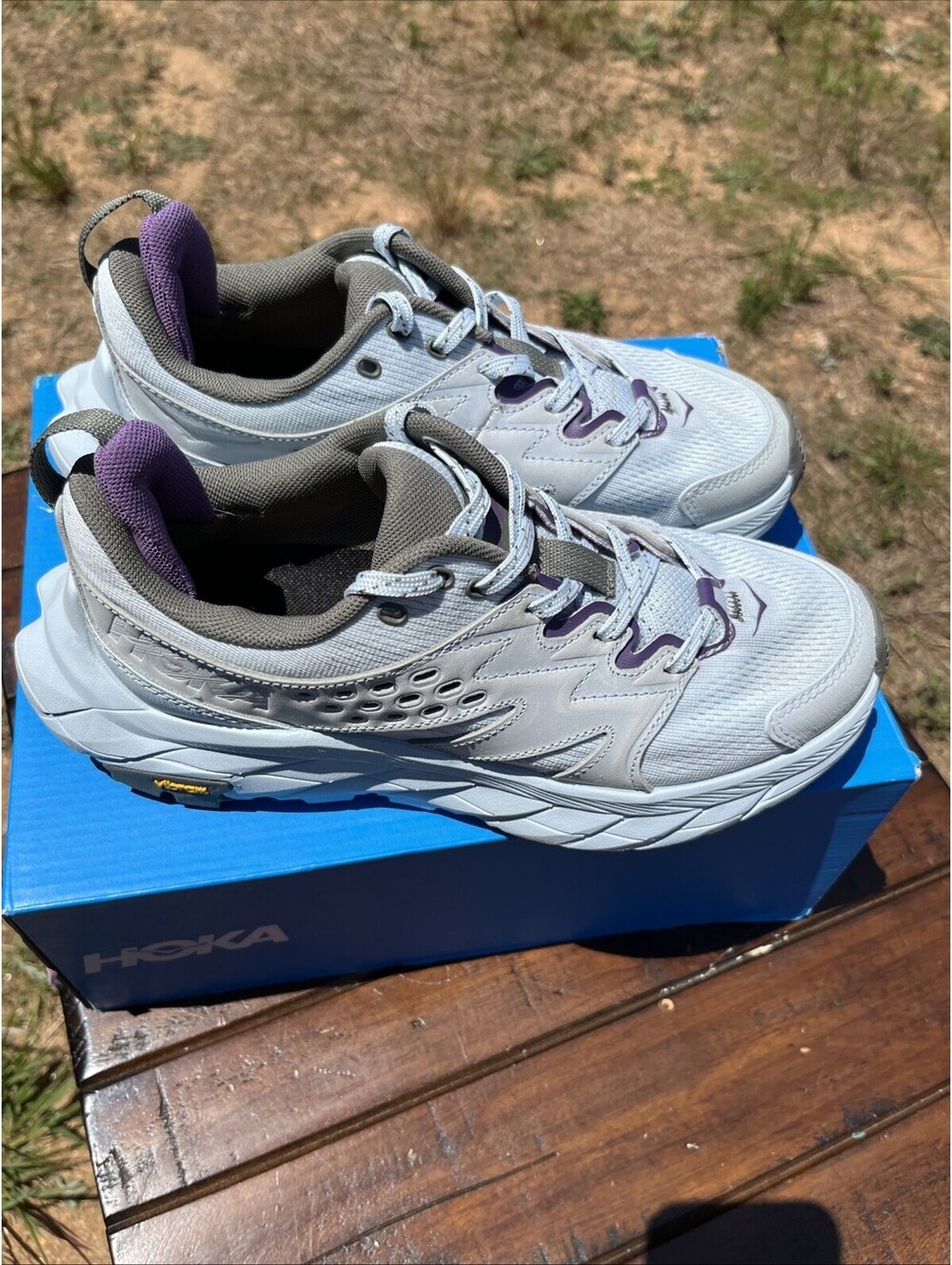 HOKA Womens Shoes Sneakers Anacapa Breeze Low Size 7 - Floor Sample - $154 MSR